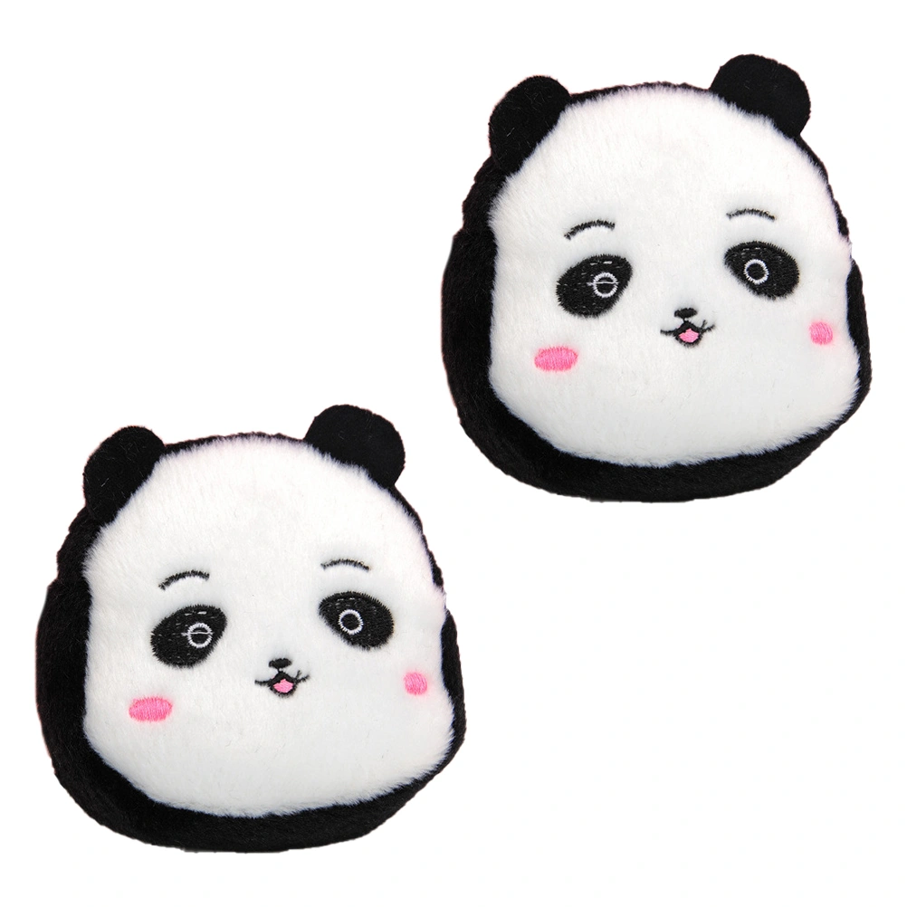2Pcs Plush Change Purse Lovely Money Storage Bag Portable Wallet Girls Mini Bag