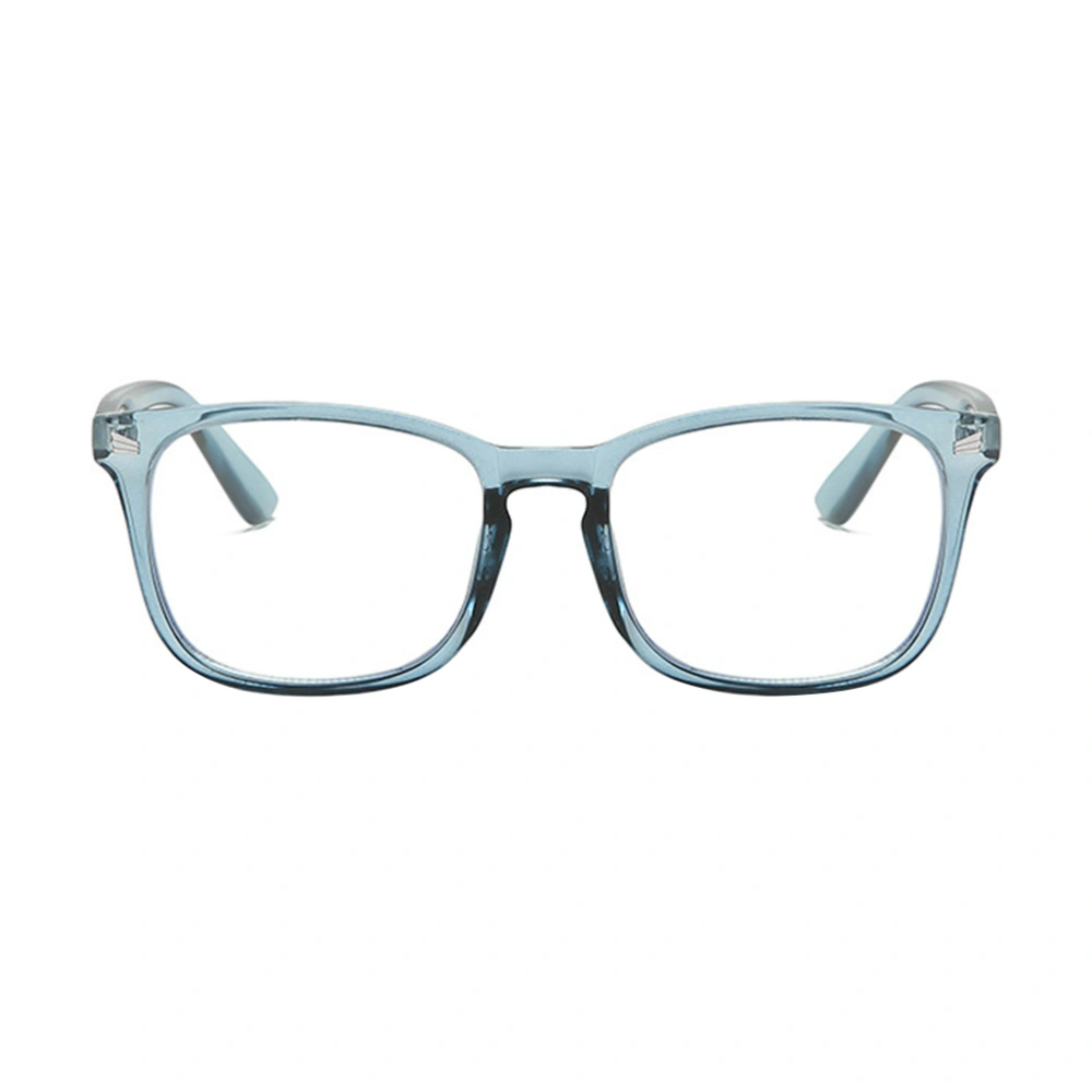 Fashion Eyeglasses Frame Anti-Blue Light Glasses Frame Vintage Eyeglasses Frame (Blue)