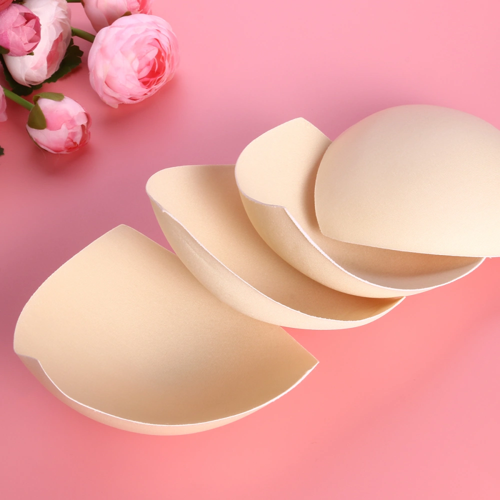 6 Pairs Womens Cordless Bra Inserts Pads Removable Smart Sponge Pads For Swimwear Sports