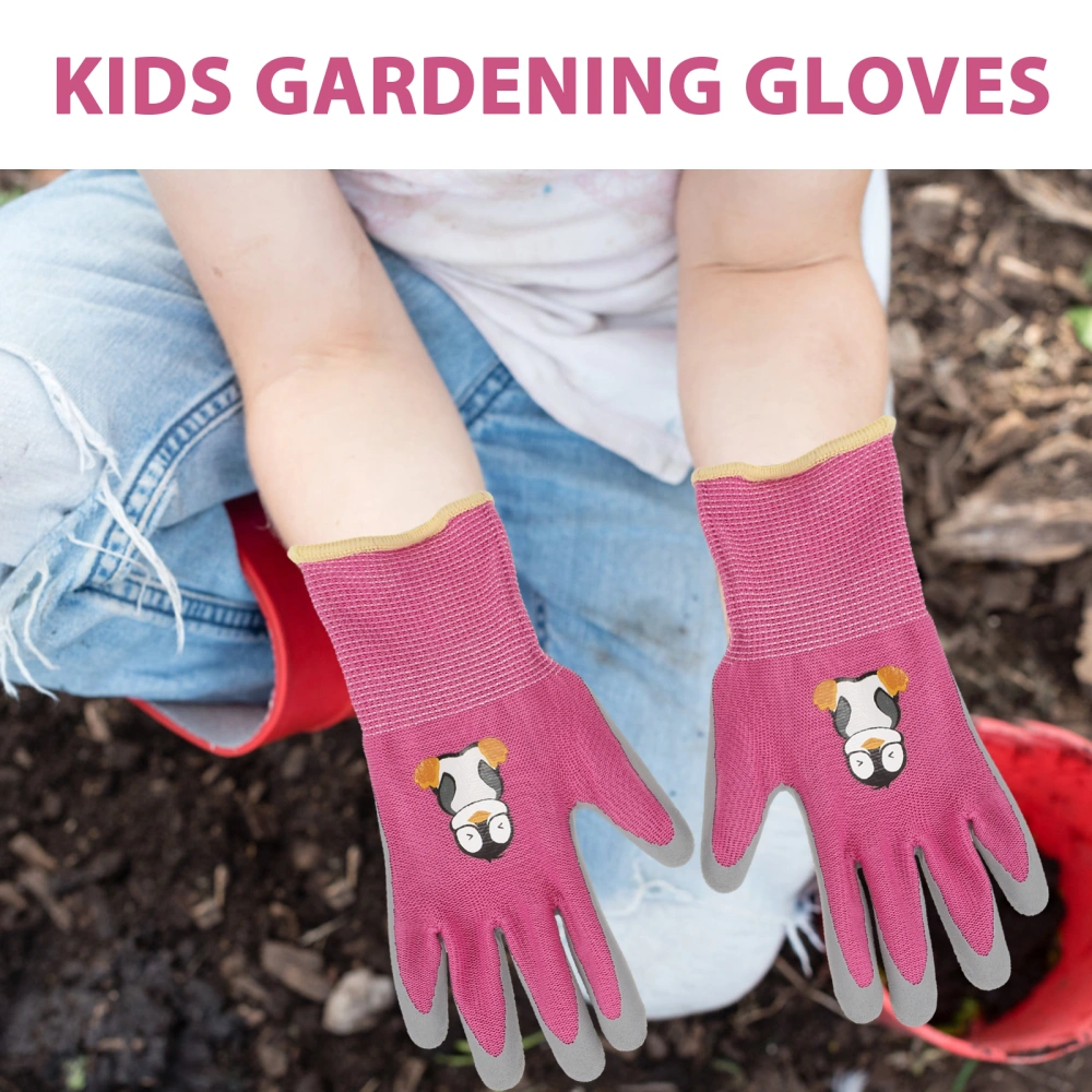 4 Pairs of Gardening Gloves Reusable Garden Gloves Work Gloves Gardening Gloves