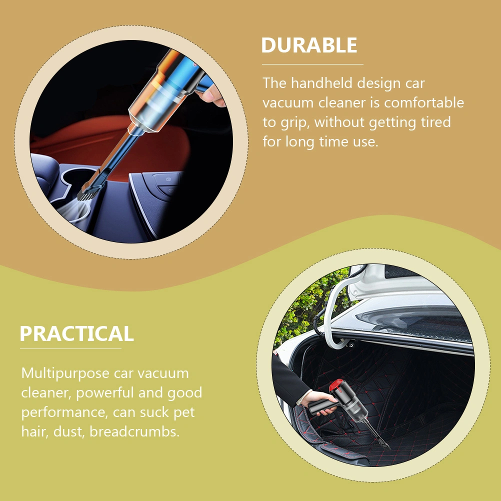Car Wireless Vacuum Cleaner Handheld Car Crevice Cleaning Vacuum Cleaner Tool