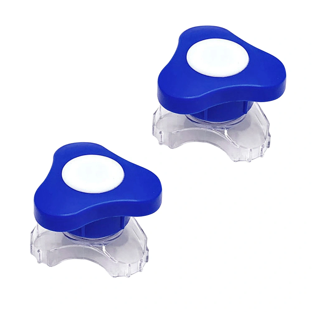 2PCS Pill Grinder Portable Tablet Crushing Machine Manual Pill Pulverizer Baby Feeding Manual Medicine Grinder for Home Trip Use Blue