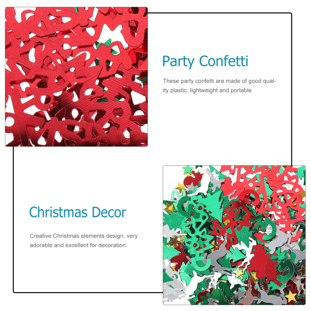 3 Packs Christmas Sequins Confetti Party Confetti Decor Christmas Table Decor