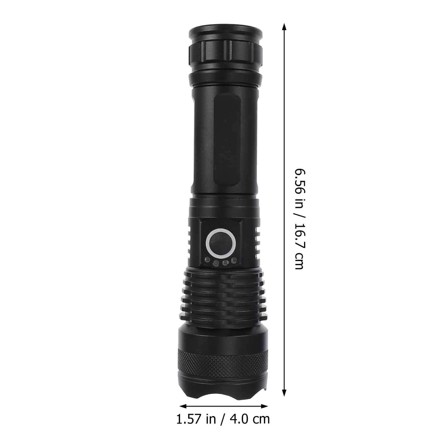 Outdoor LED Flashlight USB Charging Flashlight Waterproof Handheld Flashlight