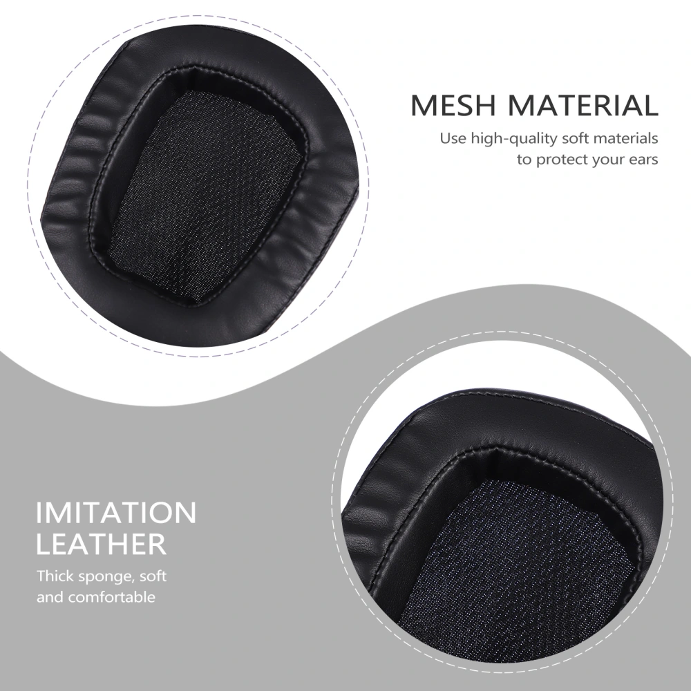 2pcs Headset Replacement Ear Pads Compatible for G633/ G933