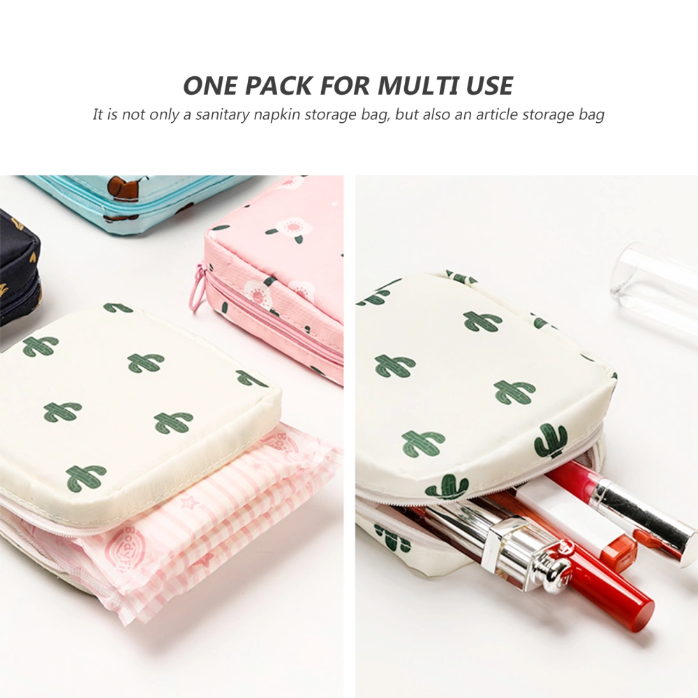 2pcs Portable Change Bags Versatile Wallets Creative Nursing Pad Pouches