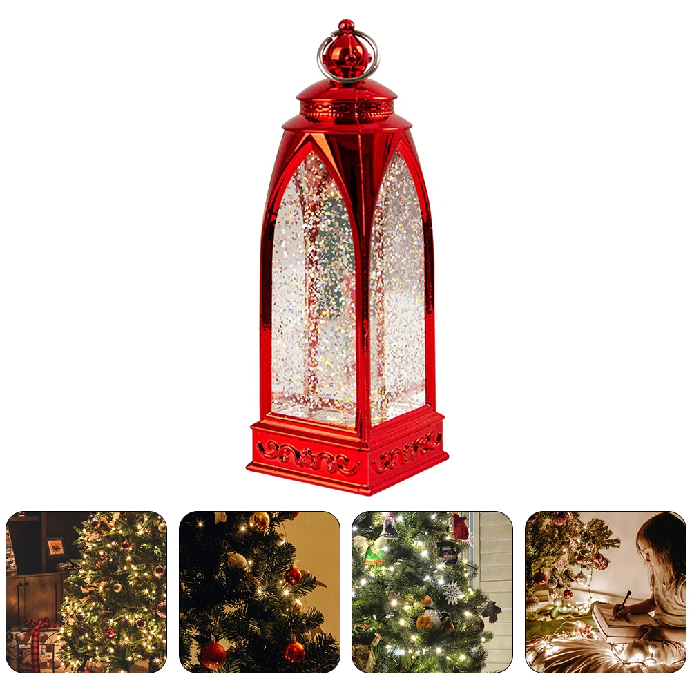 1 Pc Decorative Christmas LED Light Desktop Colorful Night Light (Random Color)
