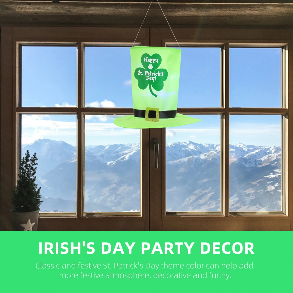 St. Patrick's Day Luminous Hat Decor LED Lamp Irish's Day Party Decor Supply