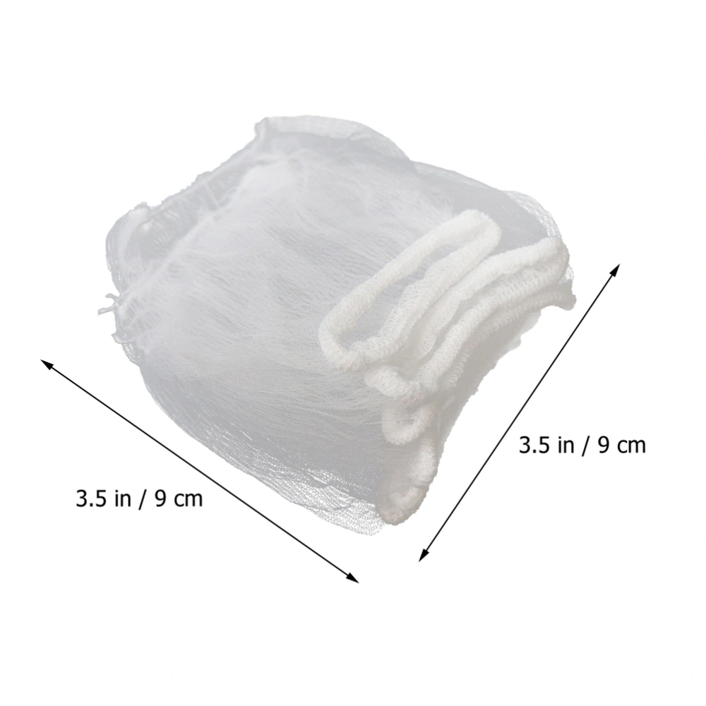 300pcs Kitchen Sink Filter Nets Washing Basin Strainer Net Anti-blocking Filter