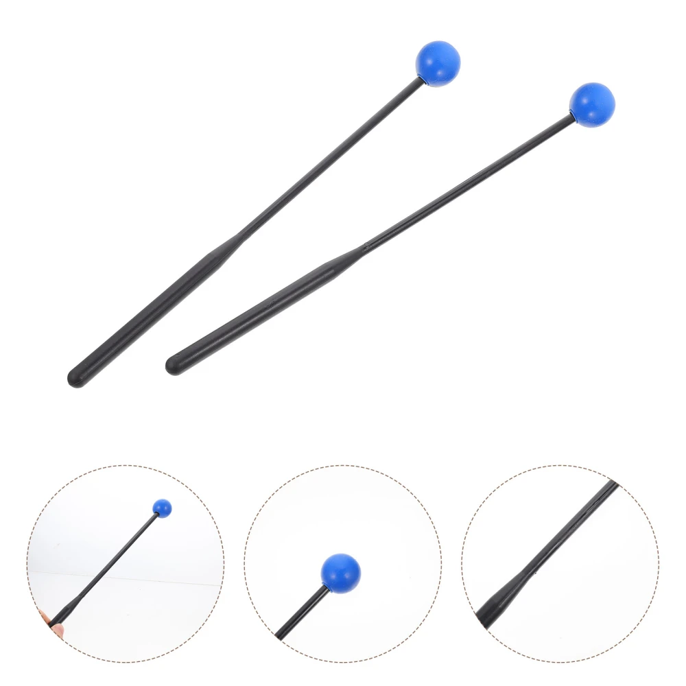 4pcs Tongue Drum Drumstick Percussion Instrument Mallets Marimba Drumsticks Practice Mallets for Beginners