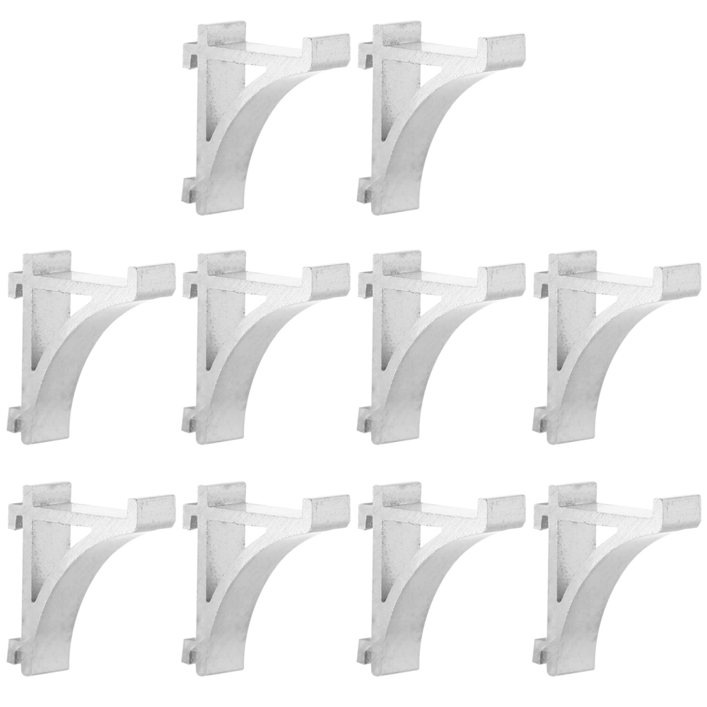 10pcs Freezer Shelf Clips Refrigerator Support Hooks Cooler Shelf Brace