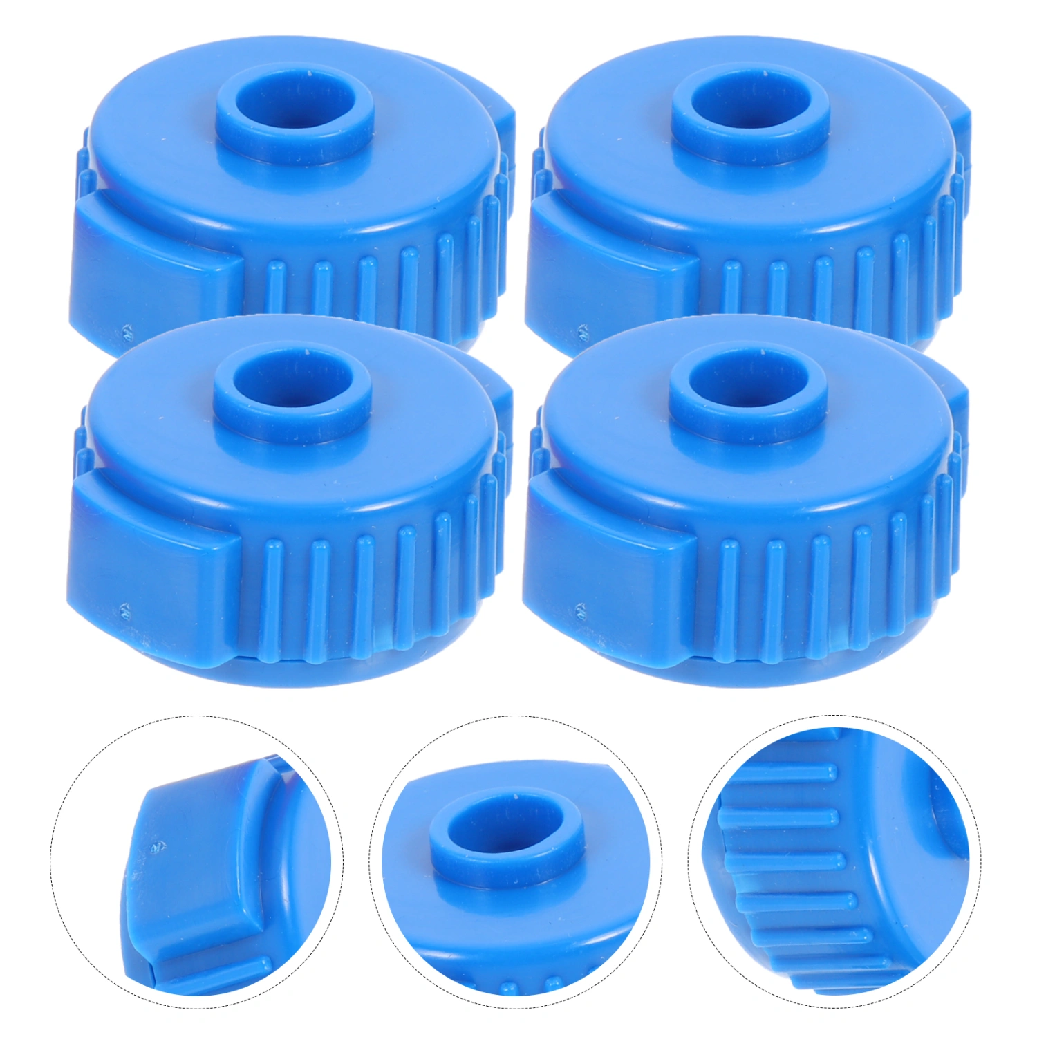 5pcs Plastic Drum Quick Nuts Cymbal Nuts Quick Release Drum Accessories Kit