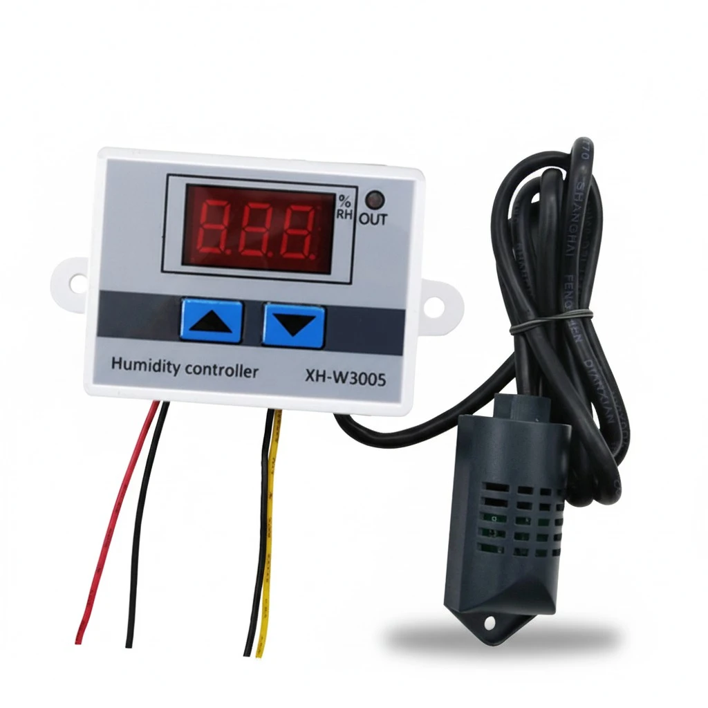 110-220V Digital Display Humidity Controller High Precision Humidity Control Switch