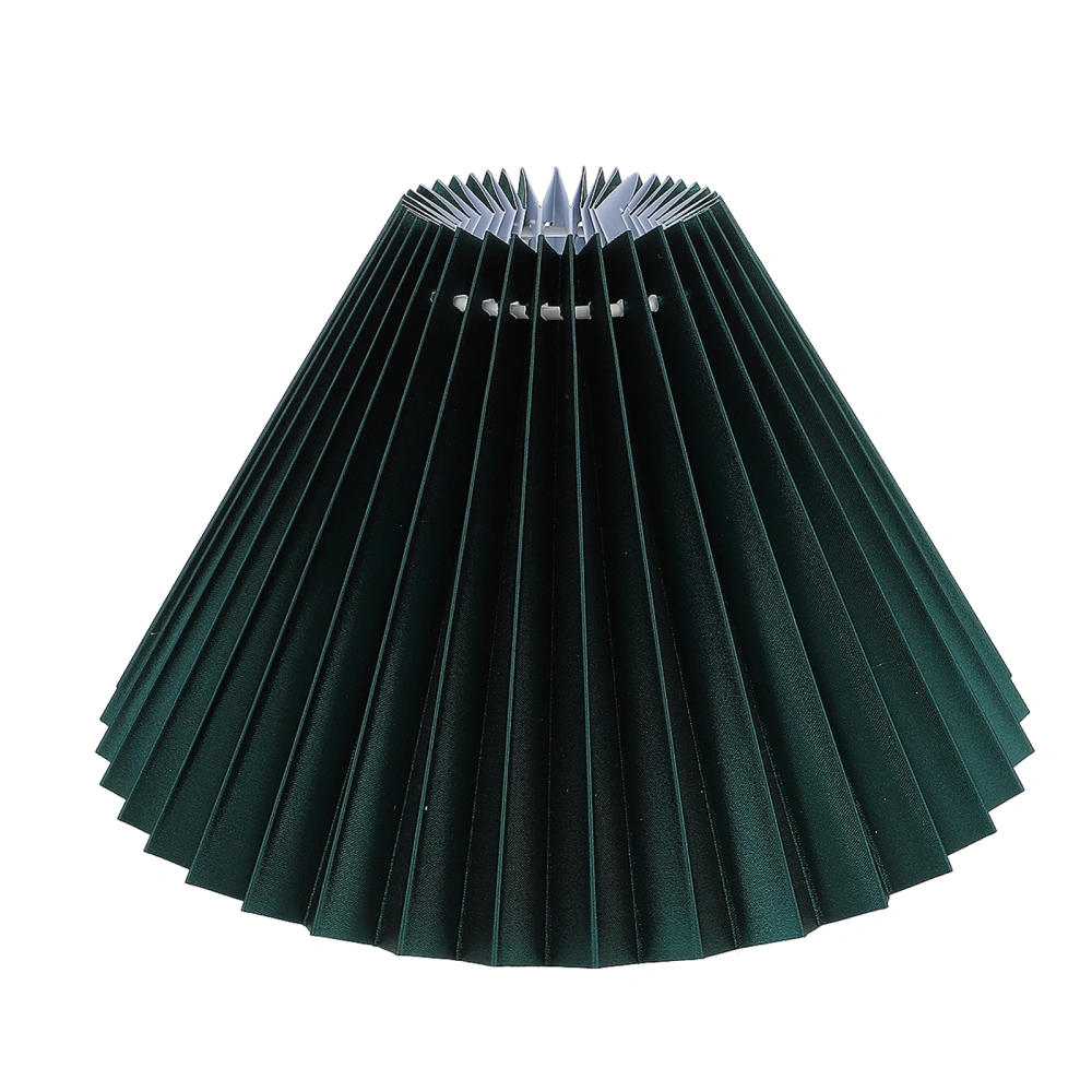 1pc Cloth Craft Lampshade Pleated Lamp Cover Table Lamp Accessory Lamp Cover