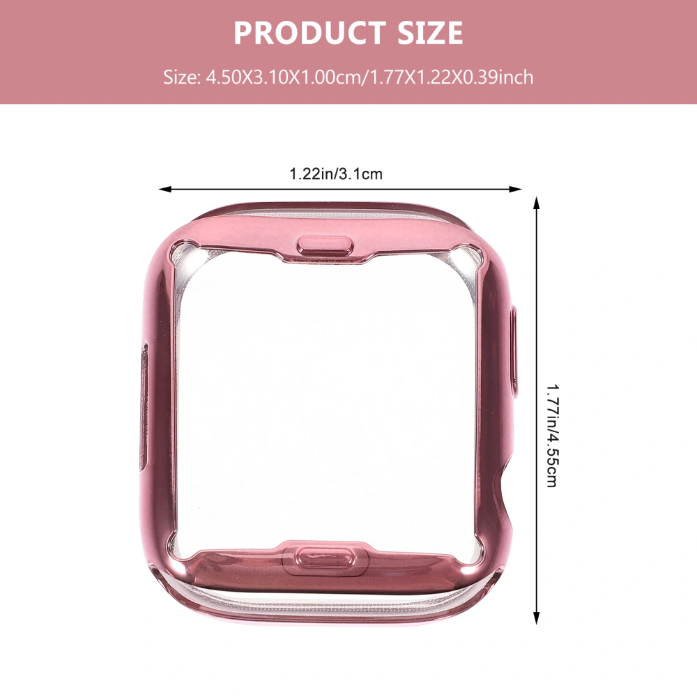 Watch Screen Protector TPU Watch Case TPU Watch Cover Watch Shell Compatible for Apple Watch S7