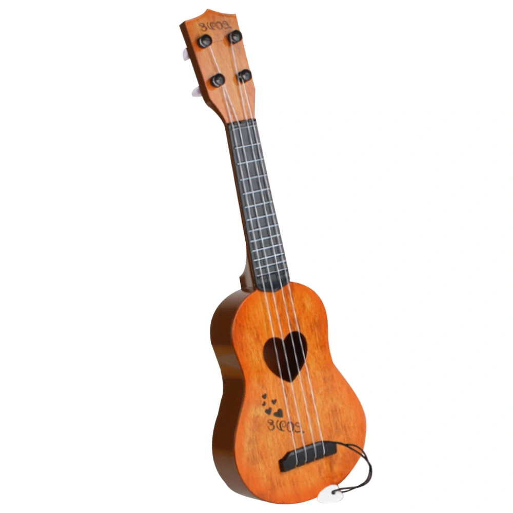 Plastic Guitar Simulation Ukulele Early Education Ukulele Kids Musical Learning Toy Plastic Instrument