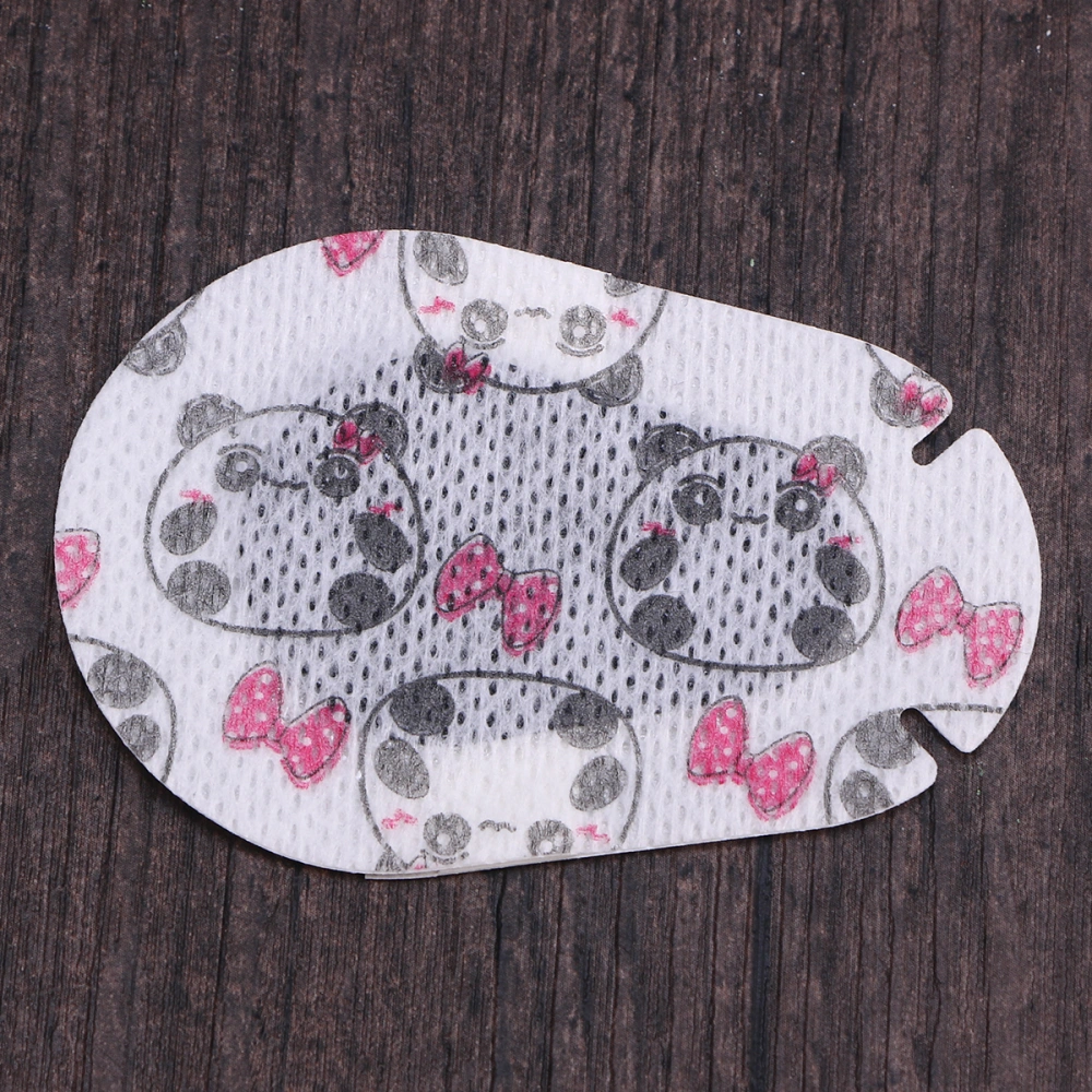 20pcs Children Amblyopia Eye Patches Cartoon Panda Pattern Orthoptic Corrected Eyeshade for Kids