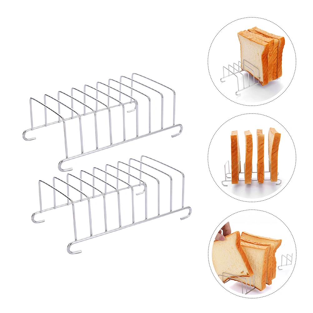 2Pcs Air Fryer Rack Electric Fryer Bread Rack Cooking Tool Air Fryer Accessories