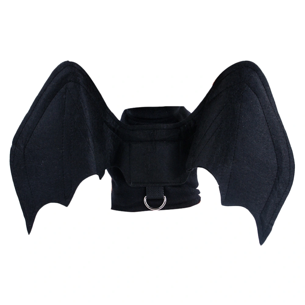 Halloween Funny Pet Costumes Bat Wing Party Clothes Pet Supplies for Dogs Cats (Size L)