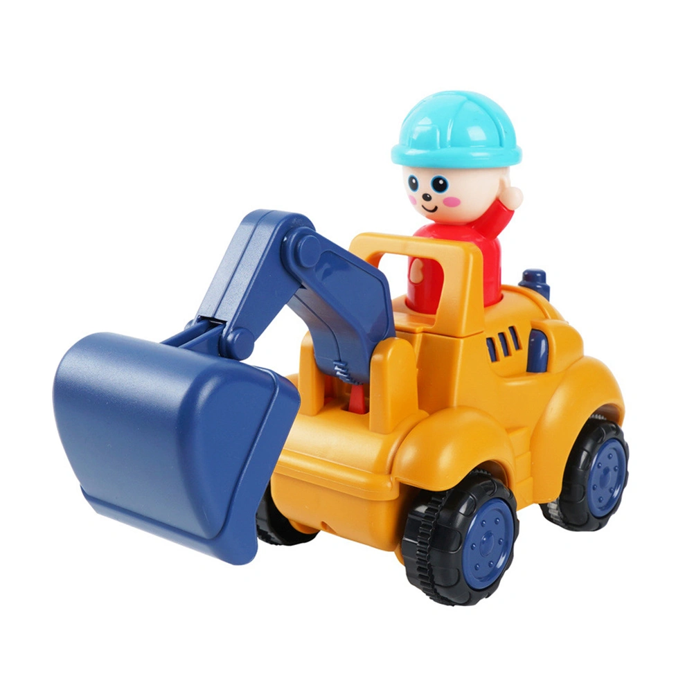 Inertial Pull Back Car Toy Hand Press Design Engineering Vehicle Toy Kids Plaything