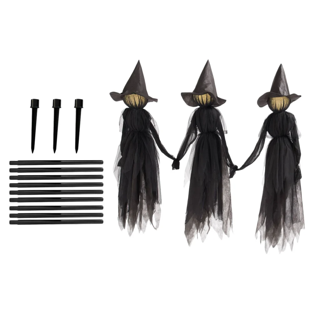 1Set Halloween Lawn Lamp Garden Yard Scene Ground Insert Lamp Decoration