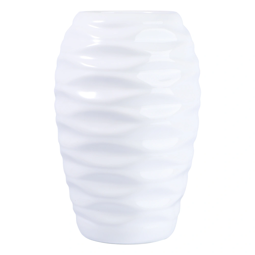 1PC Environmentally-friendly Ceramic Vase Modern Simple Vase Decor(Random Color)