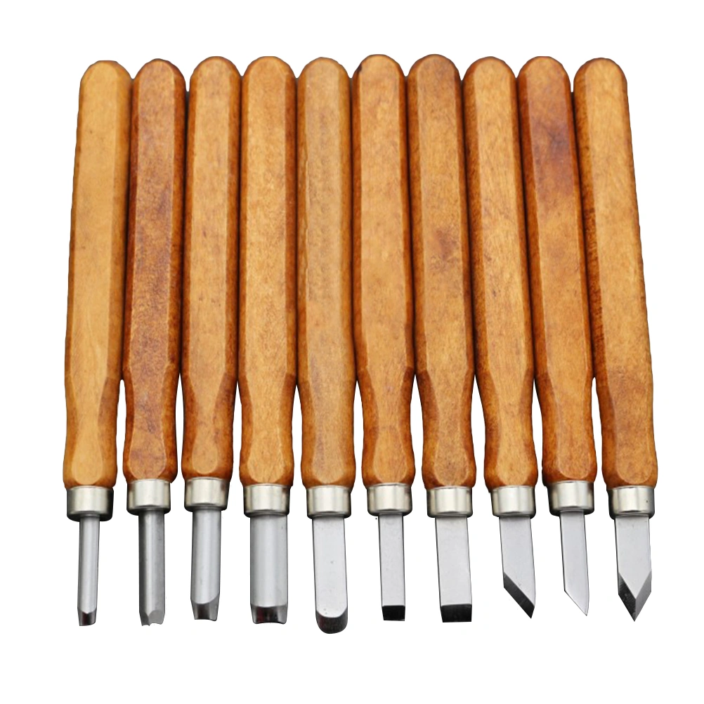 10 PCS/Set Wood Carving Tools Fruit Food Craft Sculpture Engraving Tool Scalpel DIY Cutting Tool