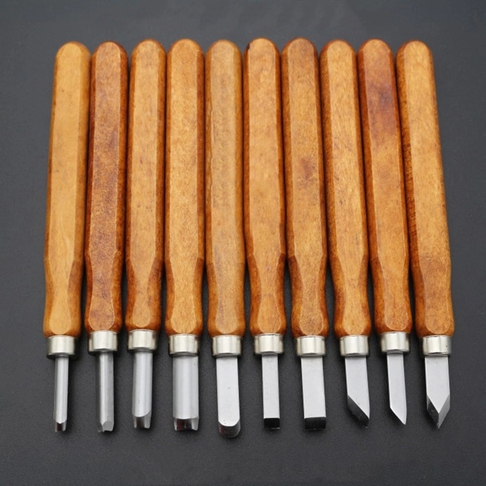 10 PCS/Set Wood Carving Tools Fruit Food Craft Sculpture Engraving Tool Scalpel DIY Cutting Tool