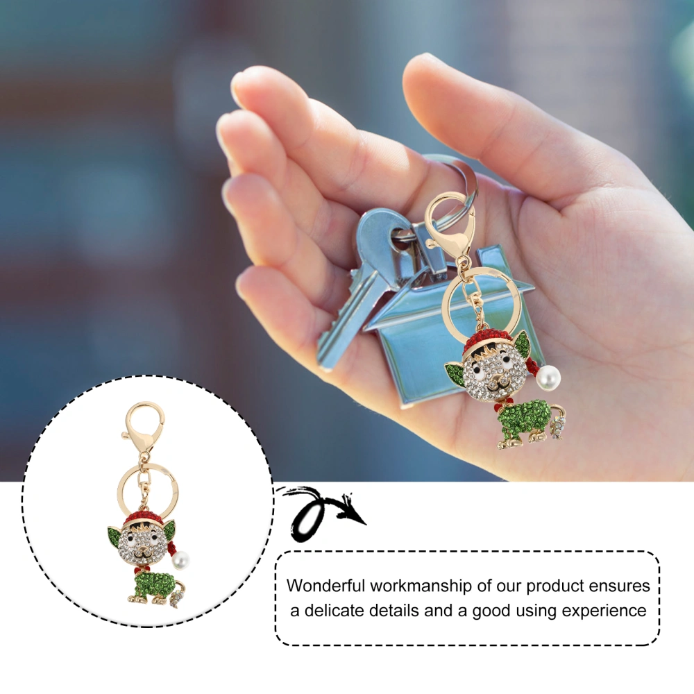 1Pc Dog Key Chain Durable Puppy Pendant Dog Shape Key Chain Key Decoration