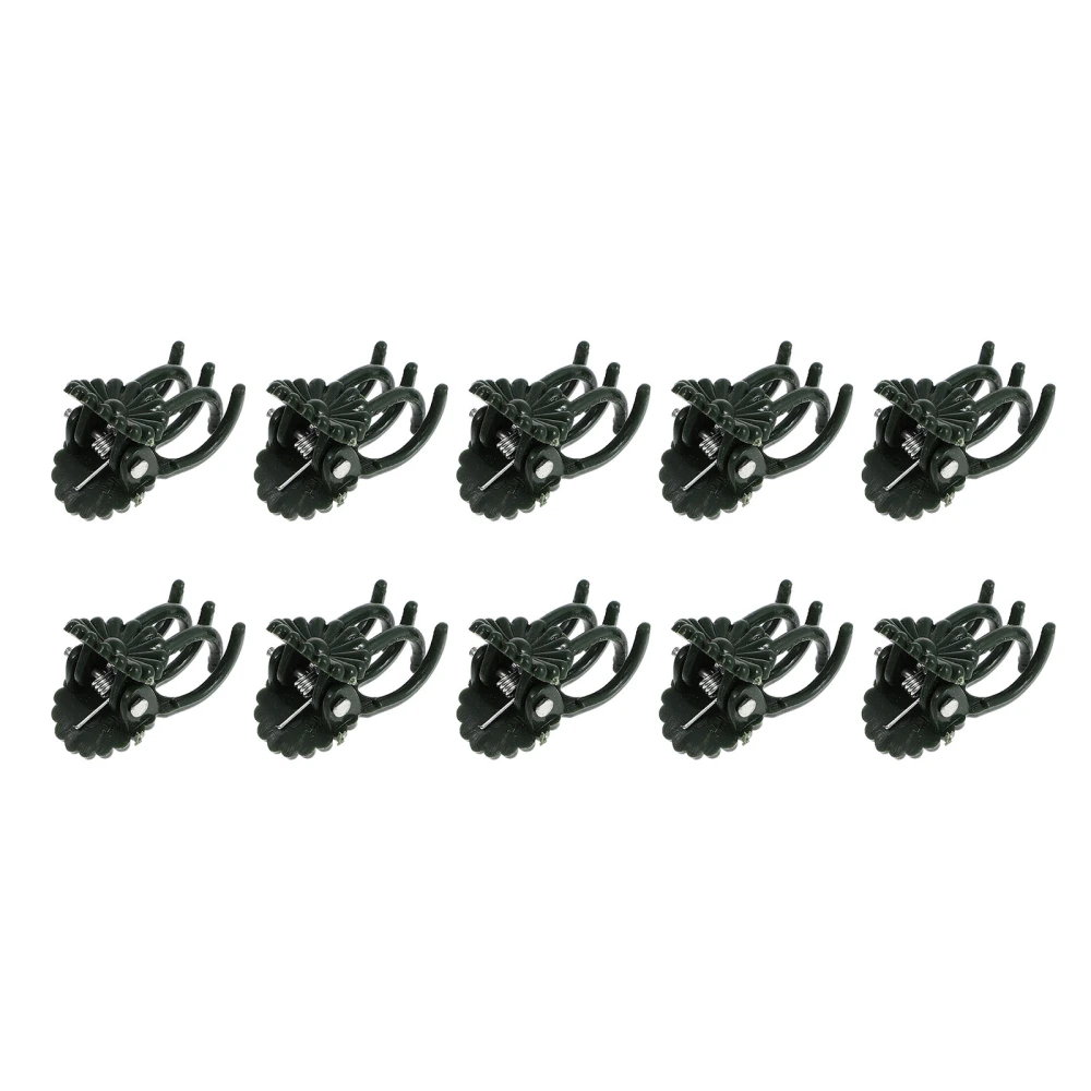 10pcs Orchid Plastic Clips Practical Plant Support Clips Flower and Vine Clips