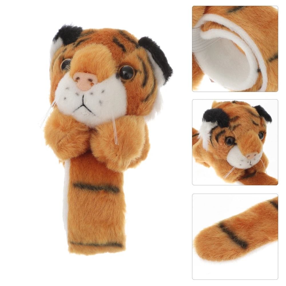 Tiger Slap Bracelet Animal Slap Band for Kids Stuffed Tiger Kids Bracelet