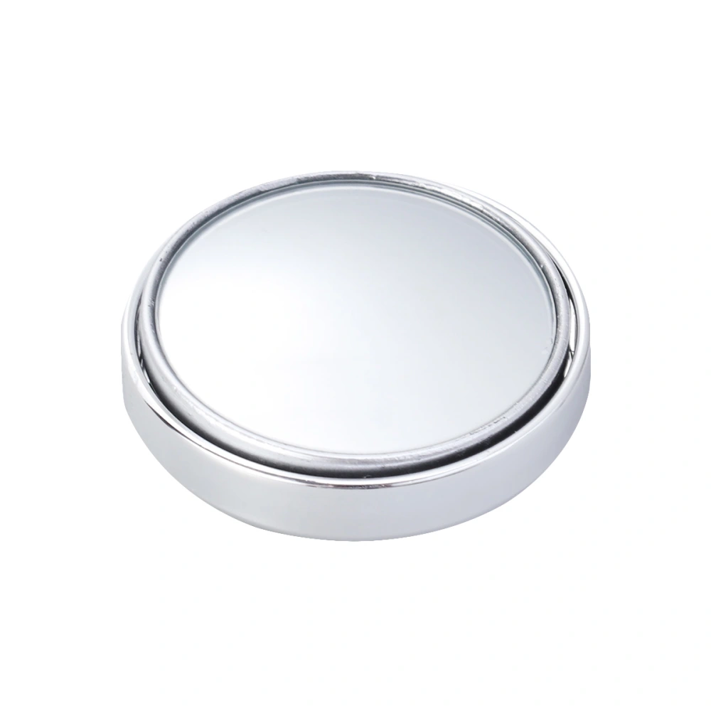 Auto 360 Wide Angle Round Convex Mirror Car Vehicle Side Blindspot Mirror Small Round Wide RearView Mirror (Silver)