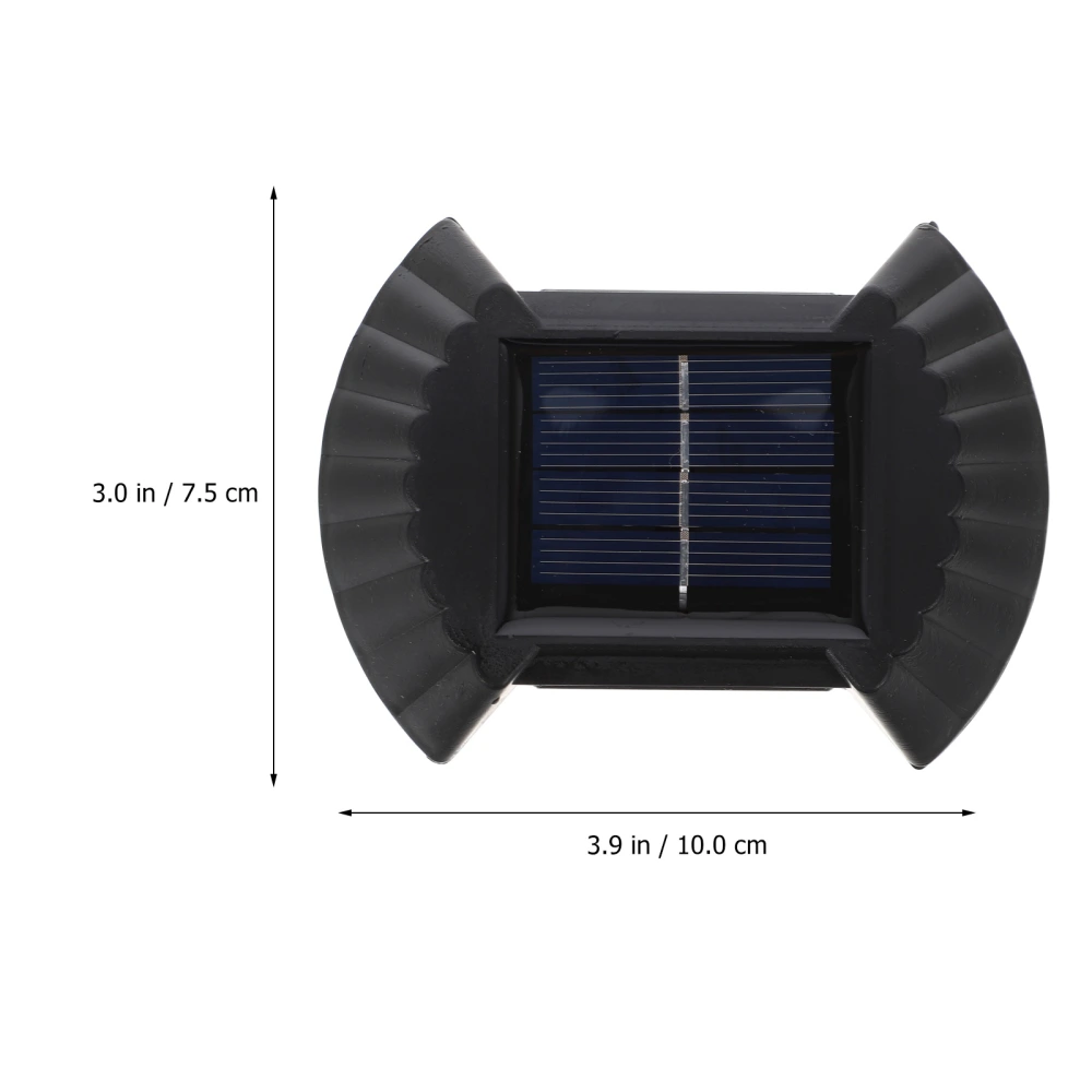 Solar Powered Wall Light Waterproof Wall Lamp for Outdoor Garden Corridor Yard