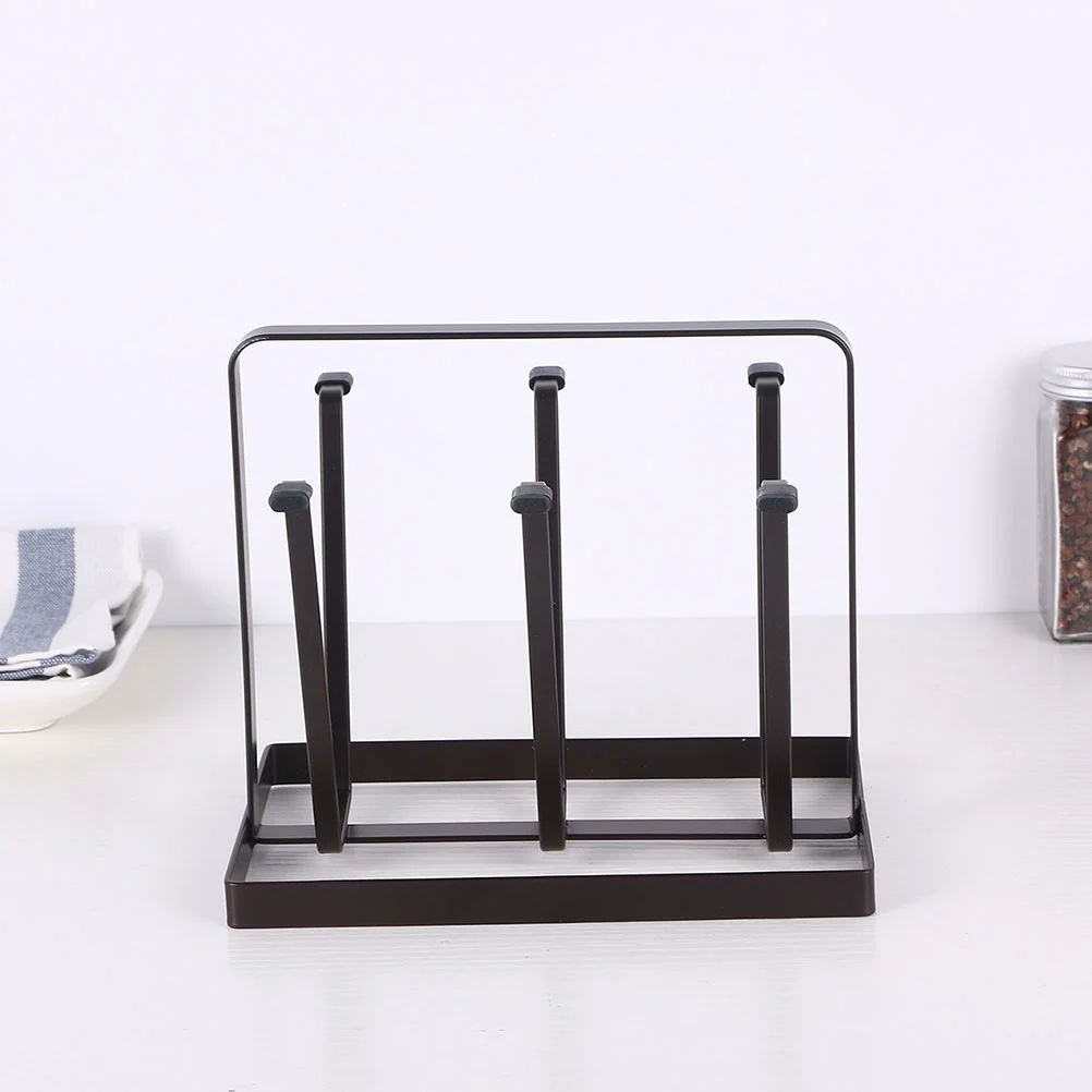 Coffee Mug Holder Iron Art Hollow Protective Hook Non-slip Bottle Drying Holder