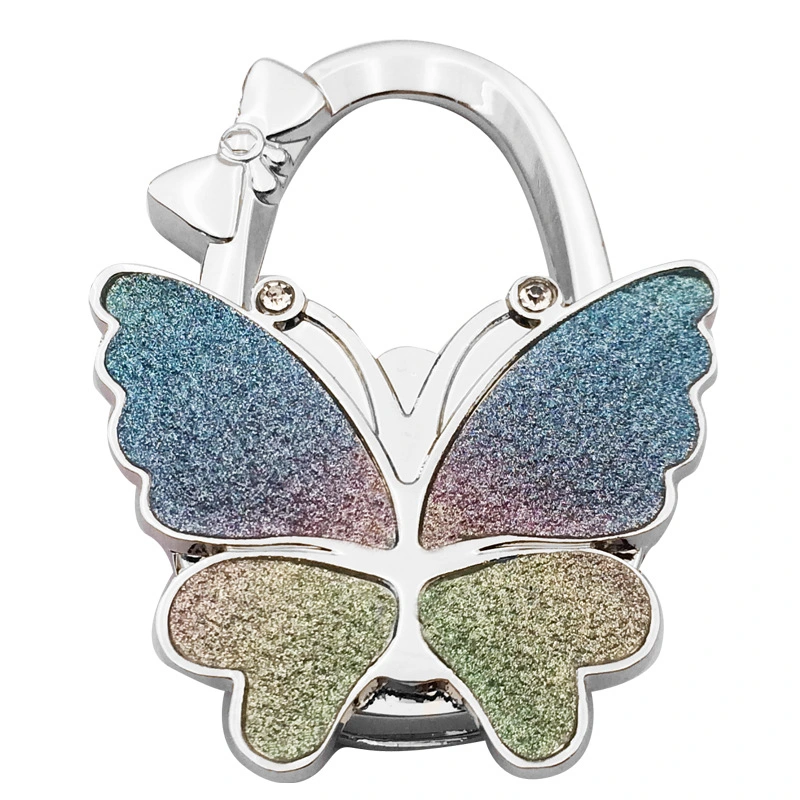 Folding Butterfly Handbag Hook Portable Purse Hook Decorative Bag Hook for Table