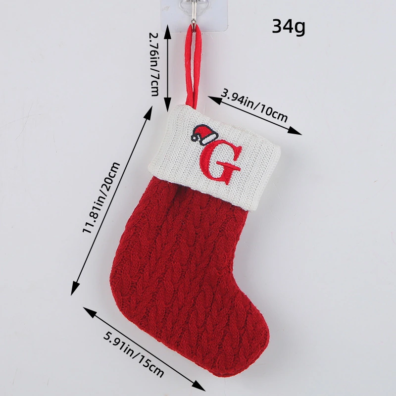 Christmas Stocking Christmas Tree Decor Christmas Stocking Ornament for Xmas Tree