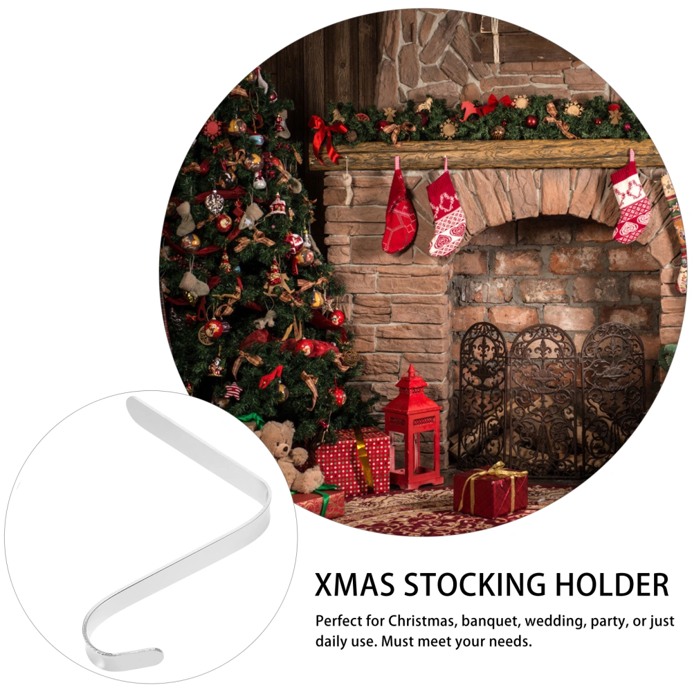 Christmas Stocking Holders Fireplace Hanging Hooks Xmas Stocking Holders