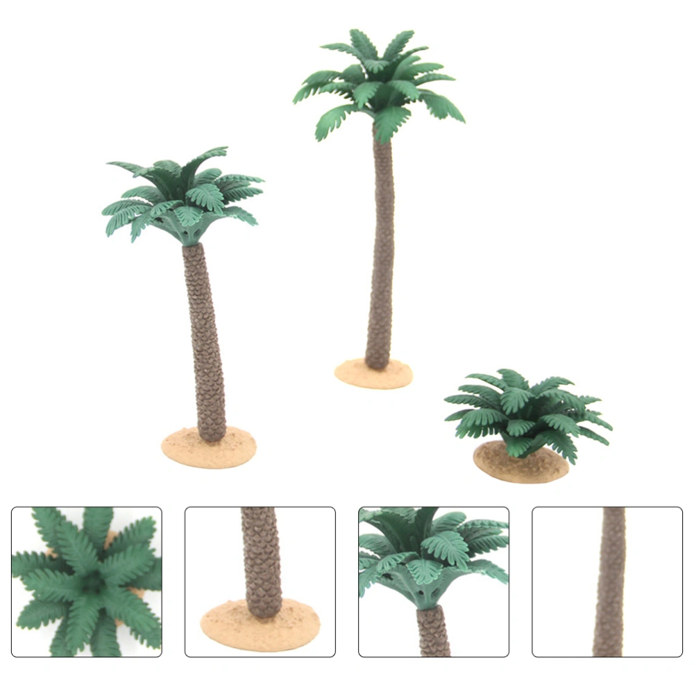 3pcs Life-like Landscape Model Trees Simulation Scenery Model Tree Adornment