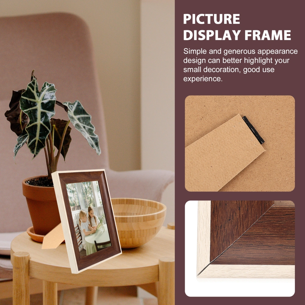 5pcs Blank Frames Photo Frames Plastic Wall Hanging Photo Frames Home Decor