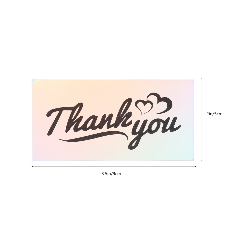 50pcs Thank You Cards Thank You Postcards Small Business Thanks Themed Postcards