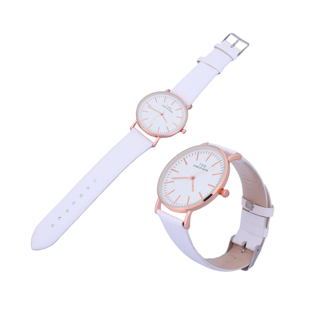 Women Wrist Watch Simple Watch Color Sensitive Ladies Watch Fashion Quartz Watch (Gradient Purple)