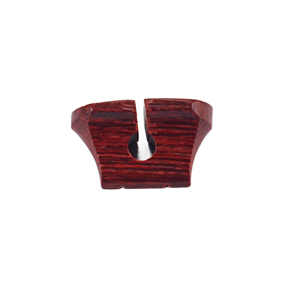 BY100 Chinese Erhu Rosewood Bridges Wooden Musical Instrument Parts Musical Accessories (Rosewood)