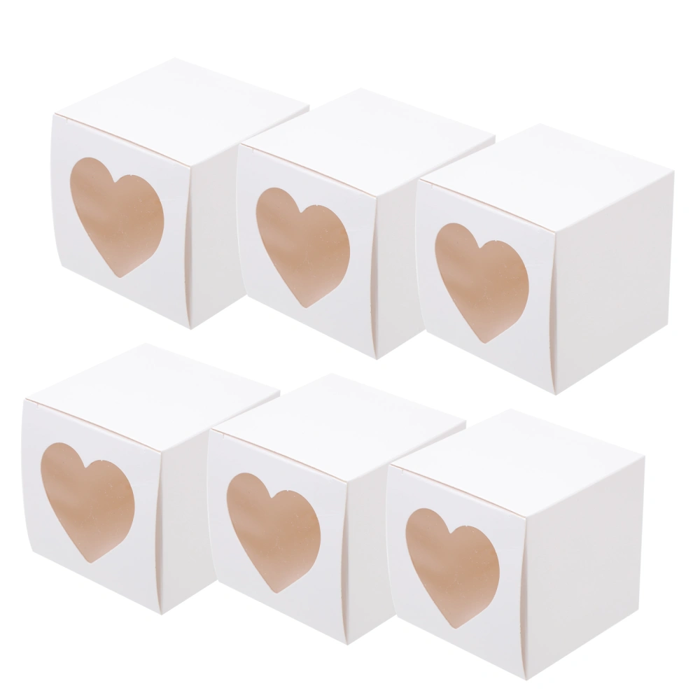 12pcs Wedding Candy Boxes Cupcake Paper Boxes Cookie Dessert Pastry Boxes