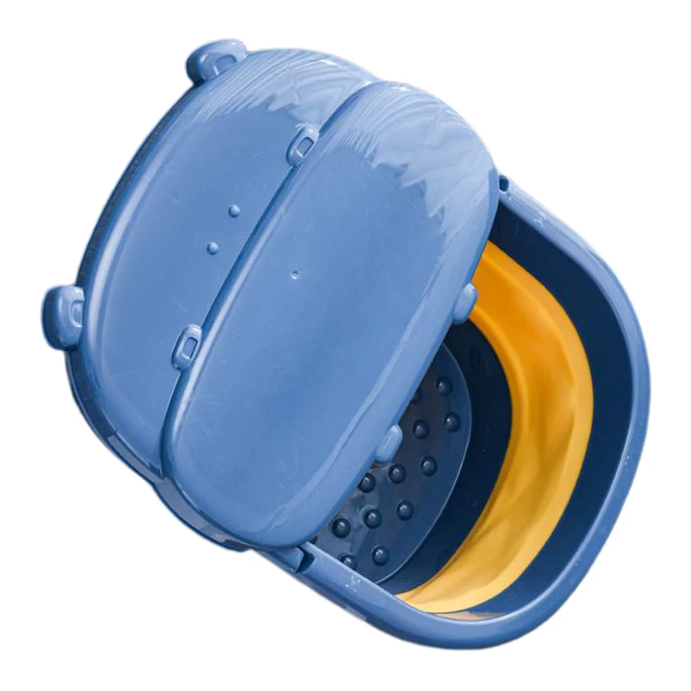 1Pc Collapsible Travel Basin Multi-functional Foldable Foot Washing Water Basin