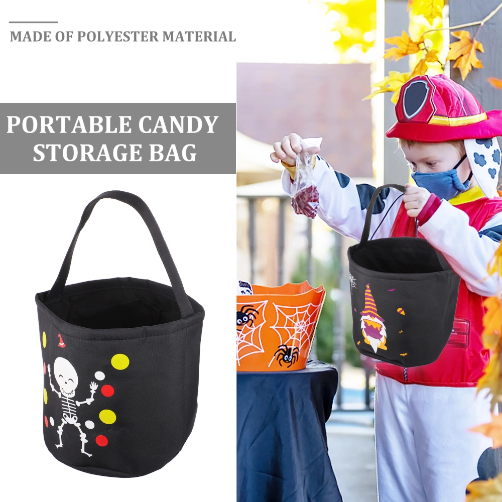 2pcs Halloween Candy Bags Candy Pouch Festival Bags Halloween Portable Bags