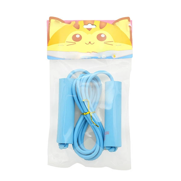 Handle Rope Skipping Jump Rope for Children (Sky Blue)