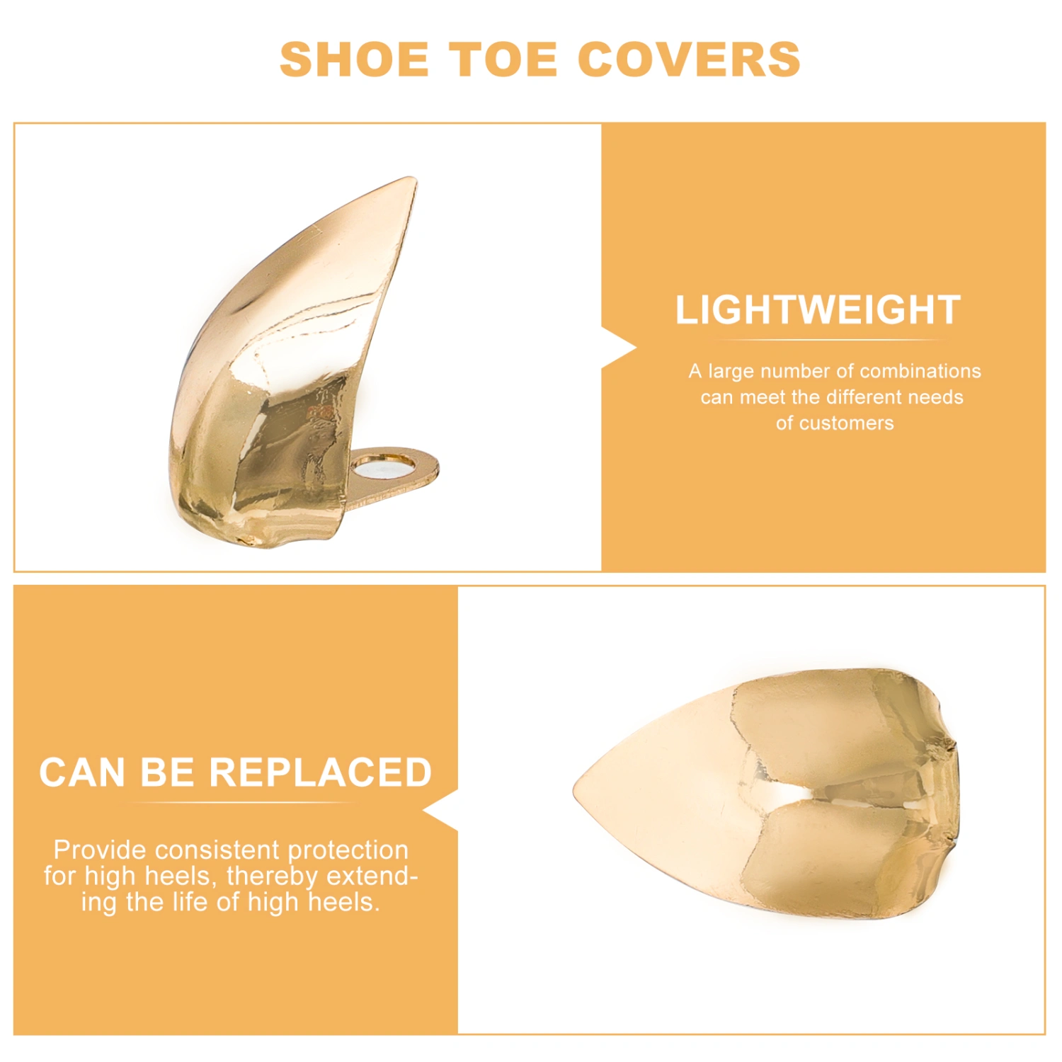 9pcs High Heel Protector Toe Protective Cover High Heel Pointed Head Cover