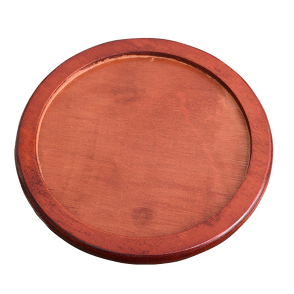 Thickened Pot Base Tray Wooden Tray Simple Casserole Pot Holder Kitchenware