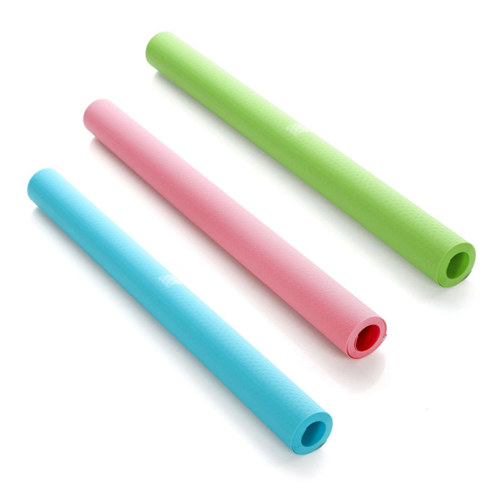 DIY Non-Slip Anti-Mildew EVA Shelf Liner Kitchen Cabinet Drawer Liners Mat Waterproof Refrigerator Liner Mat Pad(Random Color)