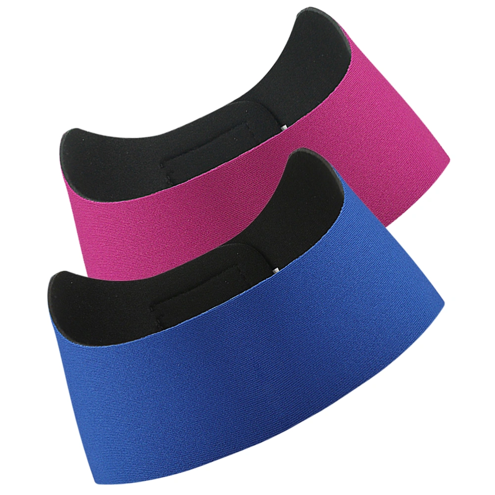 2pcs Durable Swim Ear Headbands Portable Bathing Headbands Ear Protections for Swimmers